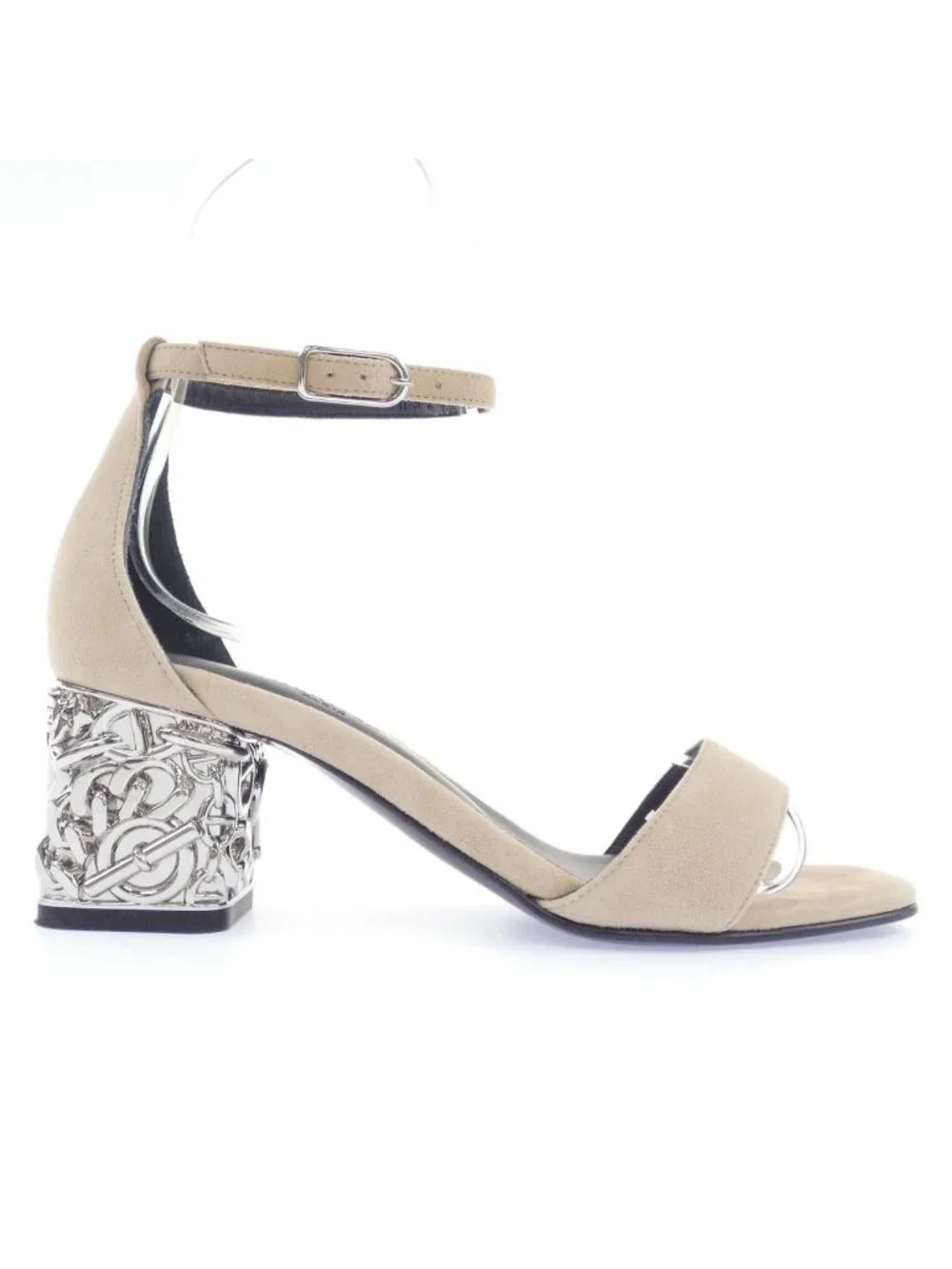 Hermes Glam Chaine D'ancre Gourmette Sandals